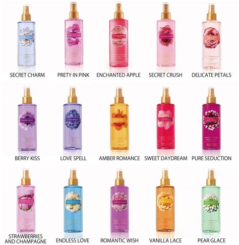 victoria secret perfume scents list.